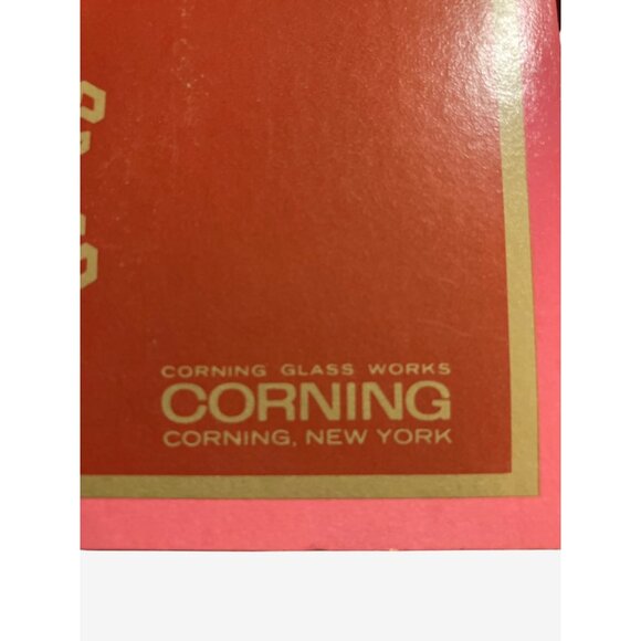 Corning Glass Works Christmas Ornaments Set Of 6 With Vintage 1973 - Picture 11 of 13